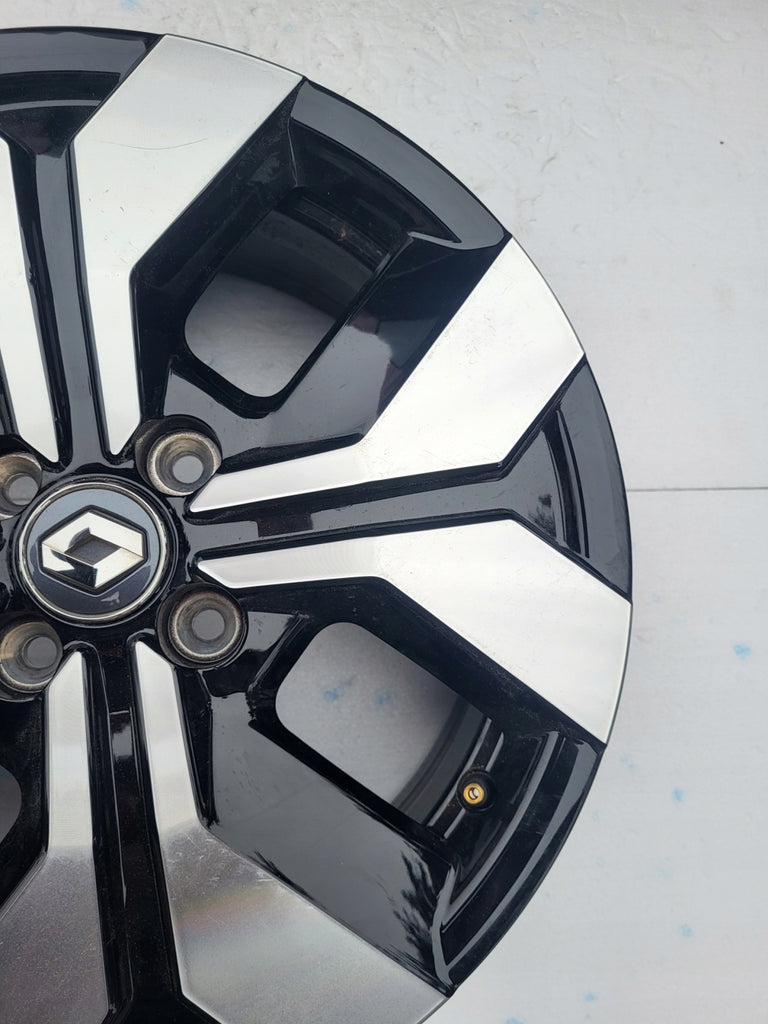 1x Alufelge 16 Zoll 6.5" 4x100 45ET Glanz Schwarz 403006547R Dacia Sandero I FEL2139115109qr