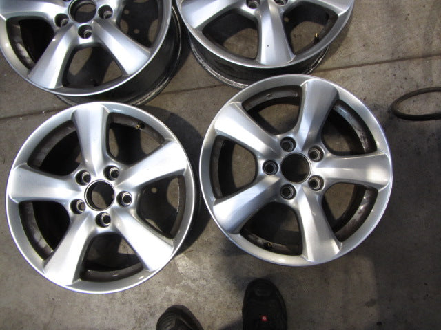 4x Alufelge 16 Zoll 6.5" 5x114.3 50ET Honda Rim Wheel FEL6642102716gr