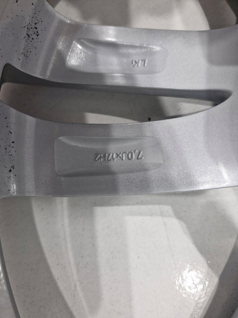 1x Alufelge 17 Zoll 7.0" 5x112 49ET Glanz Silber KBA49465 BMW 1 Rim Wheel FEL6083379082ht