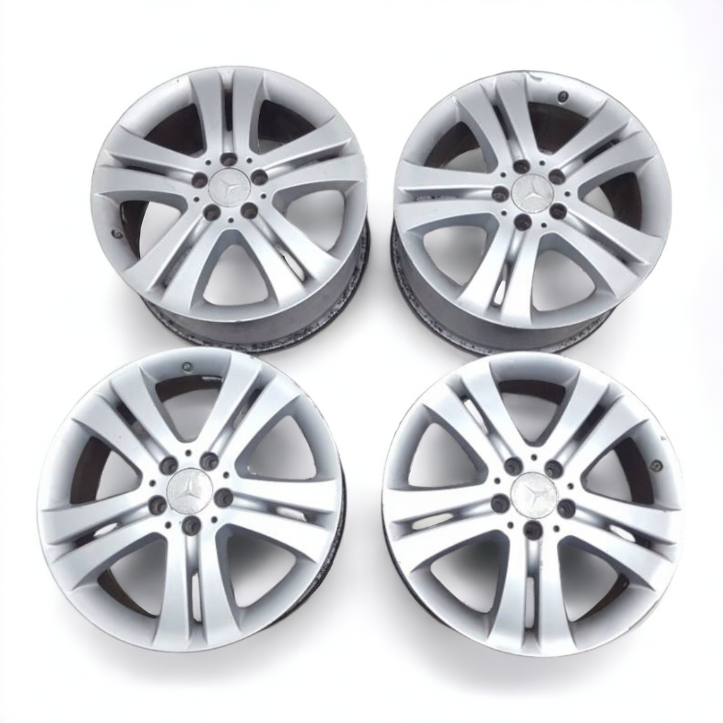 1x Alufelge 18 Zoll 8.0" 5x112 67ET Matt Mercedes-Benz W164 Rim Wheel