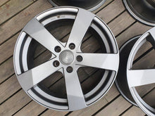 Laden Sie das Bild in den Galerie-Viewer, 4x Alufelge 17 Zoll 7.5" 5x112 35ET Glanz Silber KBA49291 Audi A4 B8 4 Rim Wheel FEL2373545120du