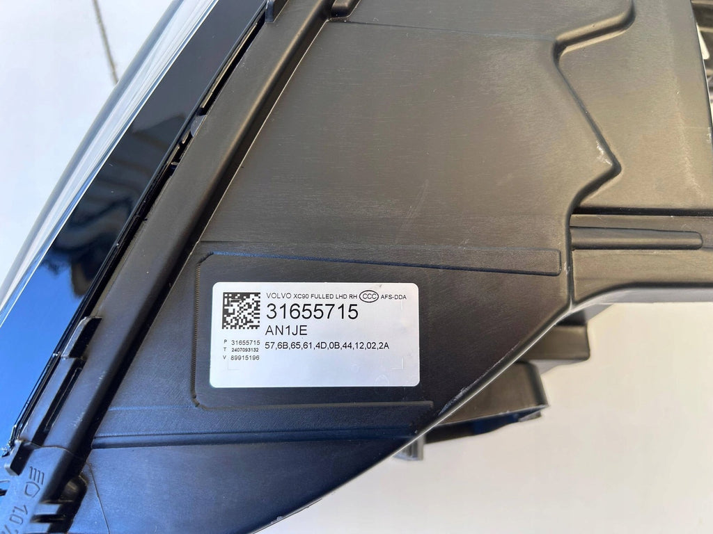 Frontscheinwerfer Volvo Xc90 II 31655715 Full LED Rechts Scheinwerfer Headlight