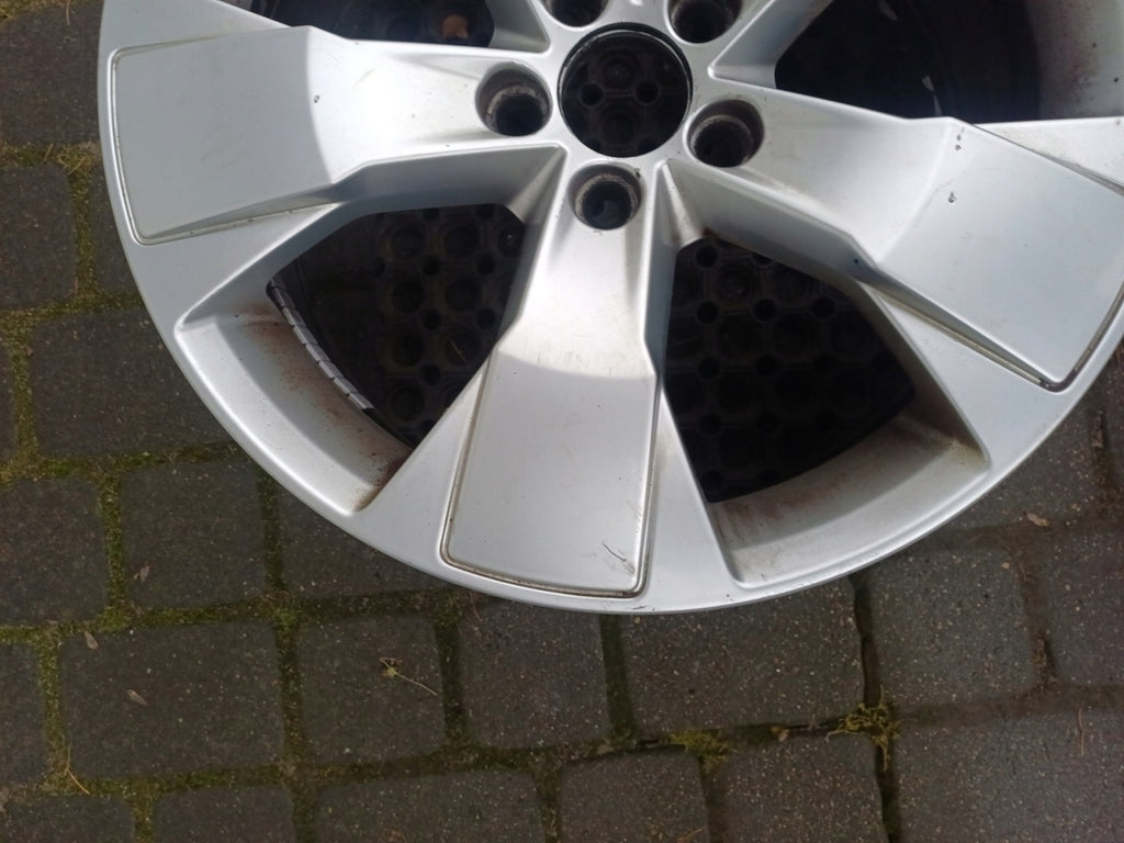 1x Alufelge 18 Zoll 7.5" 5x108 50 5ET Glanz Silber 31471553 Volvo Xc40 Rim Wheel FEL4294772011so