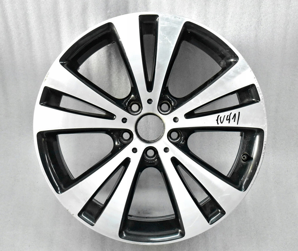 1x Alufelge 18 Zoll 8.0" 5x112 41ET Glanz Schwarz 3C8601025G VW Passat Cc FEL2001000461dz