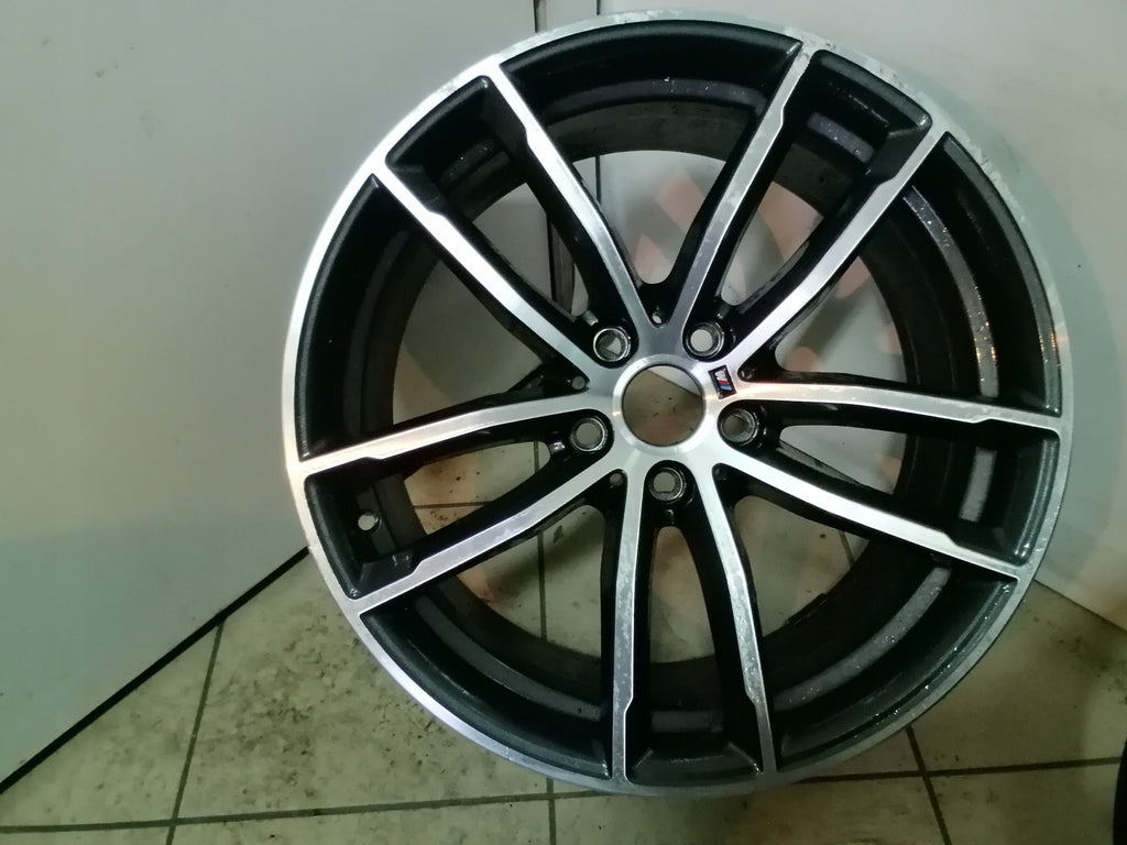 1x Alufelge 18 Zoll 8.0" 5x112 30ET Glanz Graphit 7855081 BMW G31 G30 Rim Wheel FEL6203273101gy
