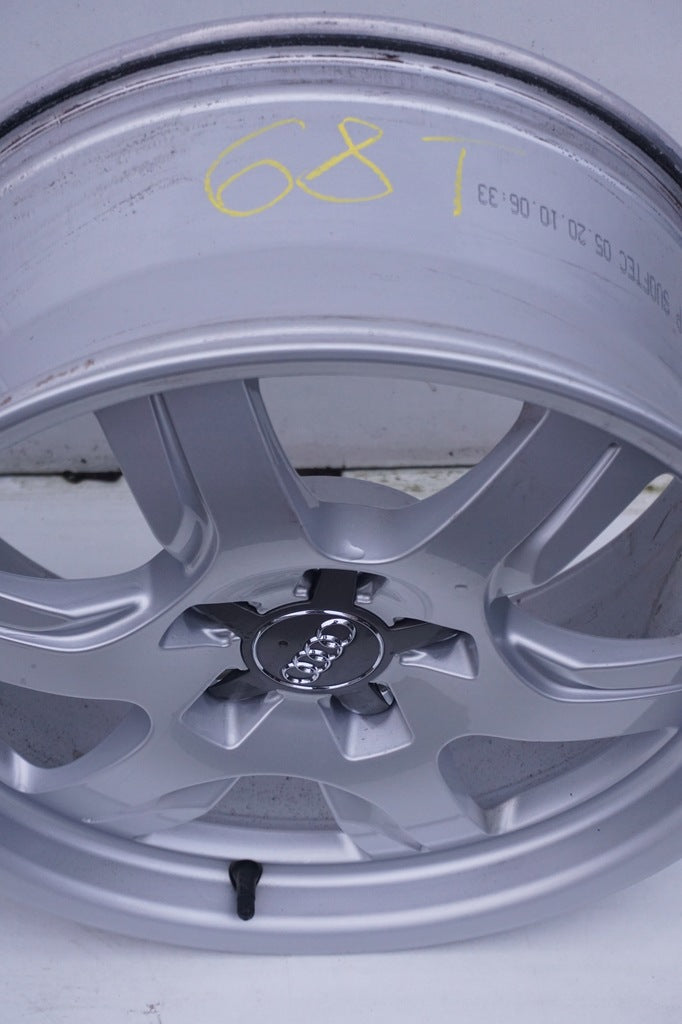 4x Alufelge 17 Zoll 7.5" 5x112 28ET Glanz Silber 8T0601025B Audi A4 Rim Wheel FEL4636782446eq