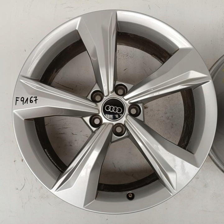 4x Alufelge 19 Zoll 7.0" 5x112 34ET Glanz Silber 80A601025K Audi Q5 Rim Wheel FEL7734337899mu