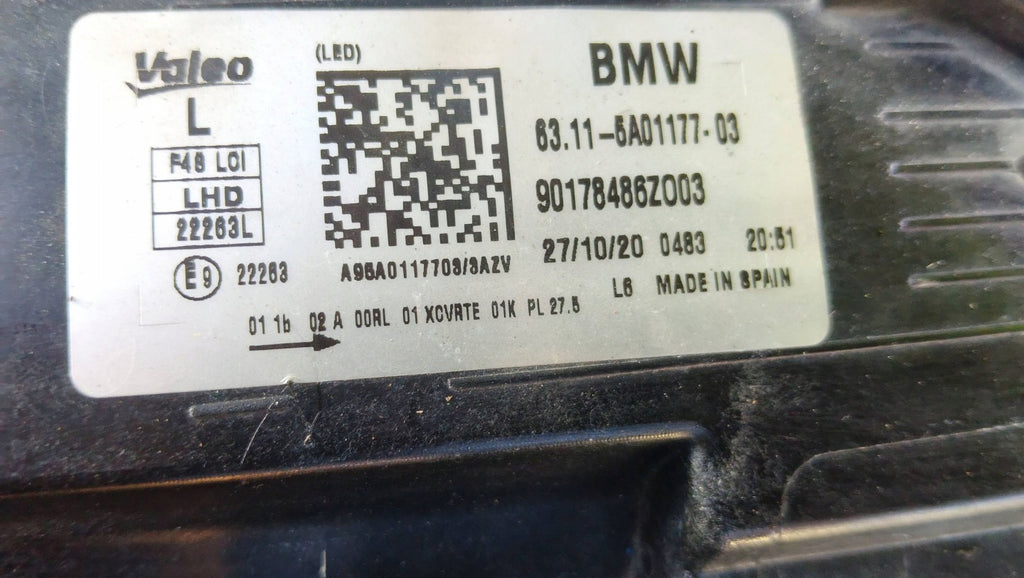 Frontscheinwerfer BMW X1 F48 5A01177 0102213673 LED Links Scheinwerfer Headlight SCH2463145372ju