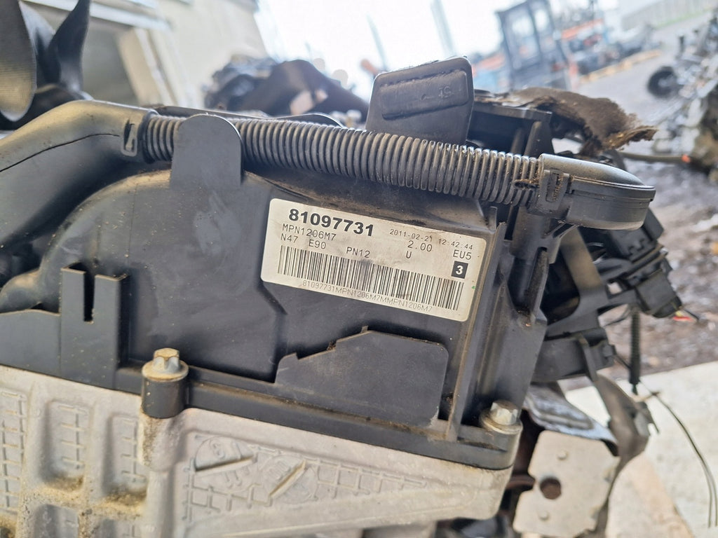 Motor BMW 3 E91 E90 N47D20C 2.0 2011 Diesel Engine Unkomplett