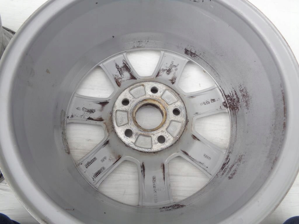 1x Alufelge 16 Zoll 6.5" 5x112 50ET Glanz Silber 8P0601025AP Audi A3 Rim Wheel