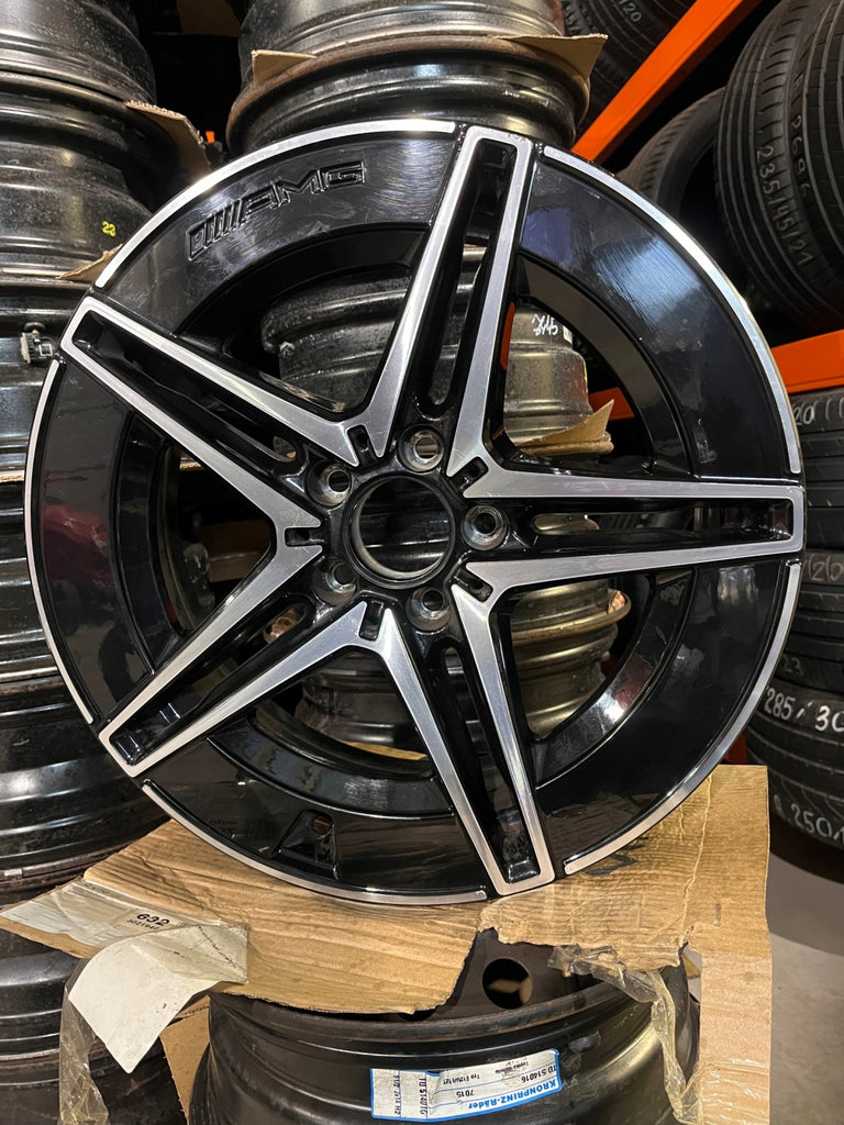 1x Alufelge 18 Zoll 7.5" 5x112 A2064011700 Mercedes-Benz W206 Rim Wheel FEL6489855643uk