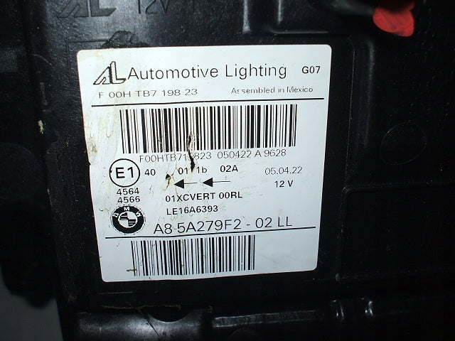 Frontscheinwerfer BMW X7 G07 5A279F2-02 Laser Rechts Scheinwerfer Headlight SCH5880199733dp