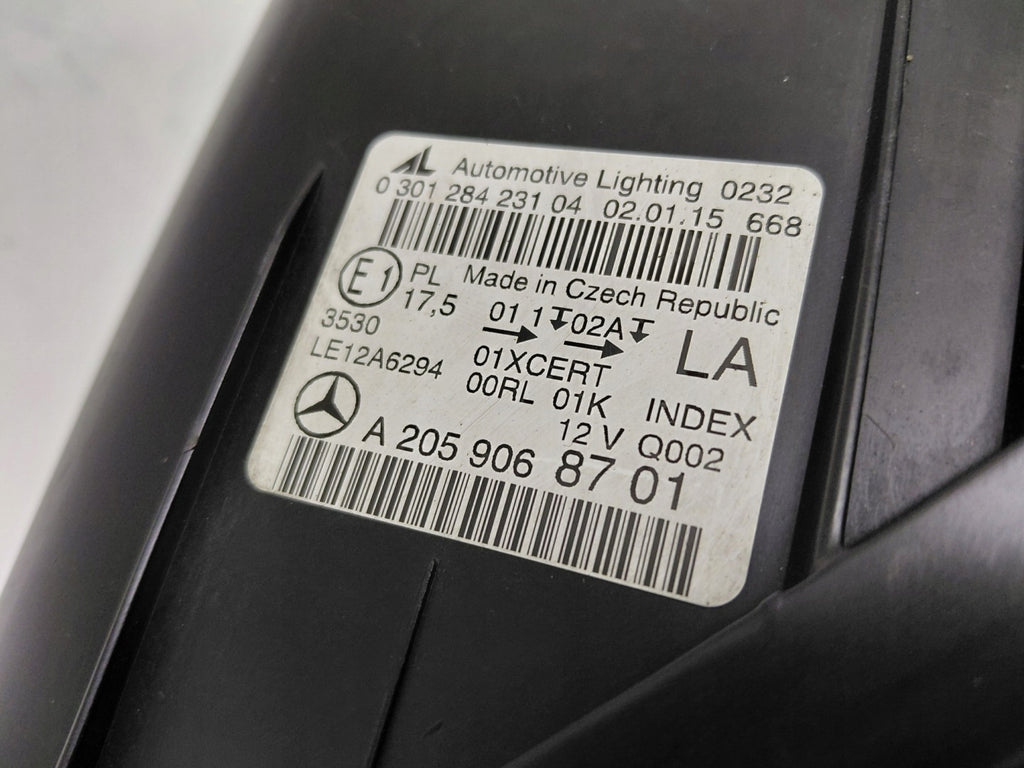 Frontscheinwerfer Mercedes-Benz W205 A2059068701 Links Scheinwerfer Headlight SCH6864435217ta