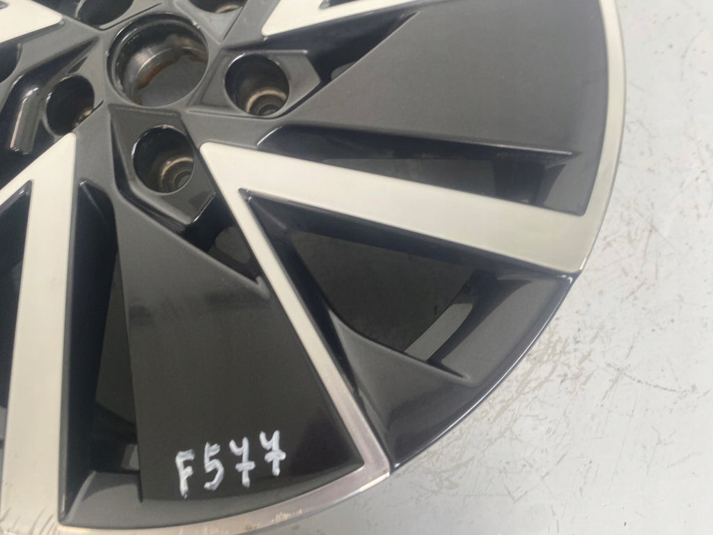 1x Alufelge 18 Zoll 7.5" 5x112 48ET Glanz Schwarz 5E3601025AD Mg Octavia 5e3 Iv FEL4534166745dg