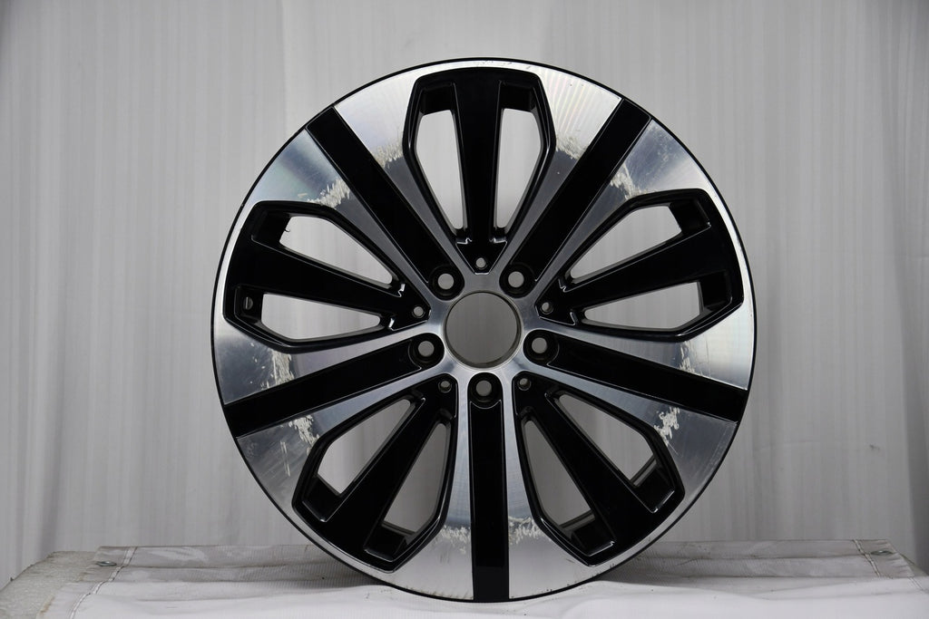 1x Alufelge 18 Zoll 8.0" 5x112 38ET Glanz Schwarz A2534014600 Mercedes-Benz Glc