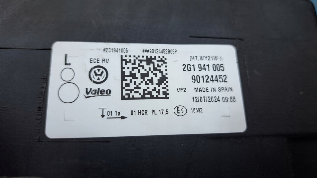 Frontscheinwerfer VW Polo 2G1941005 90124452 Links Scheinwerfer Headlight SCH4667967438ao