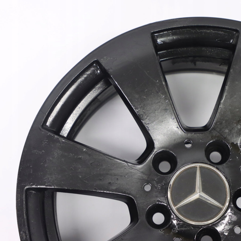 1x Alufelge 16 Zoll 7.0" 5x112 48ET Glanz Silber A2044011102 Mercedes-Benz W204 FEL9437309052qb