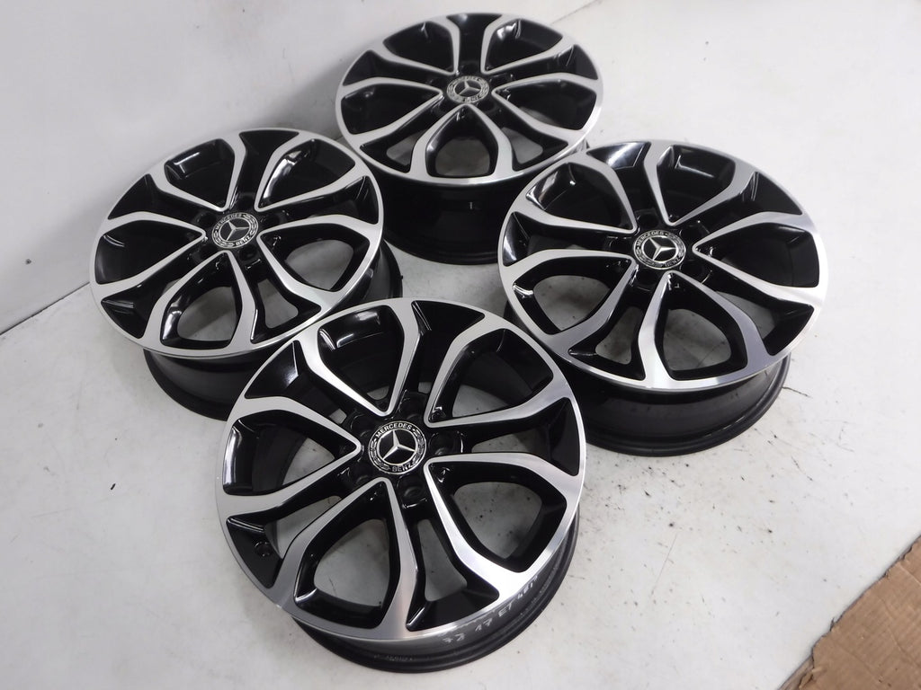 1x Alufelge 17 Zoll 7.0" 5x112 48 5ET A2054010200 Mercedes-Benz W205 Rim Wheel