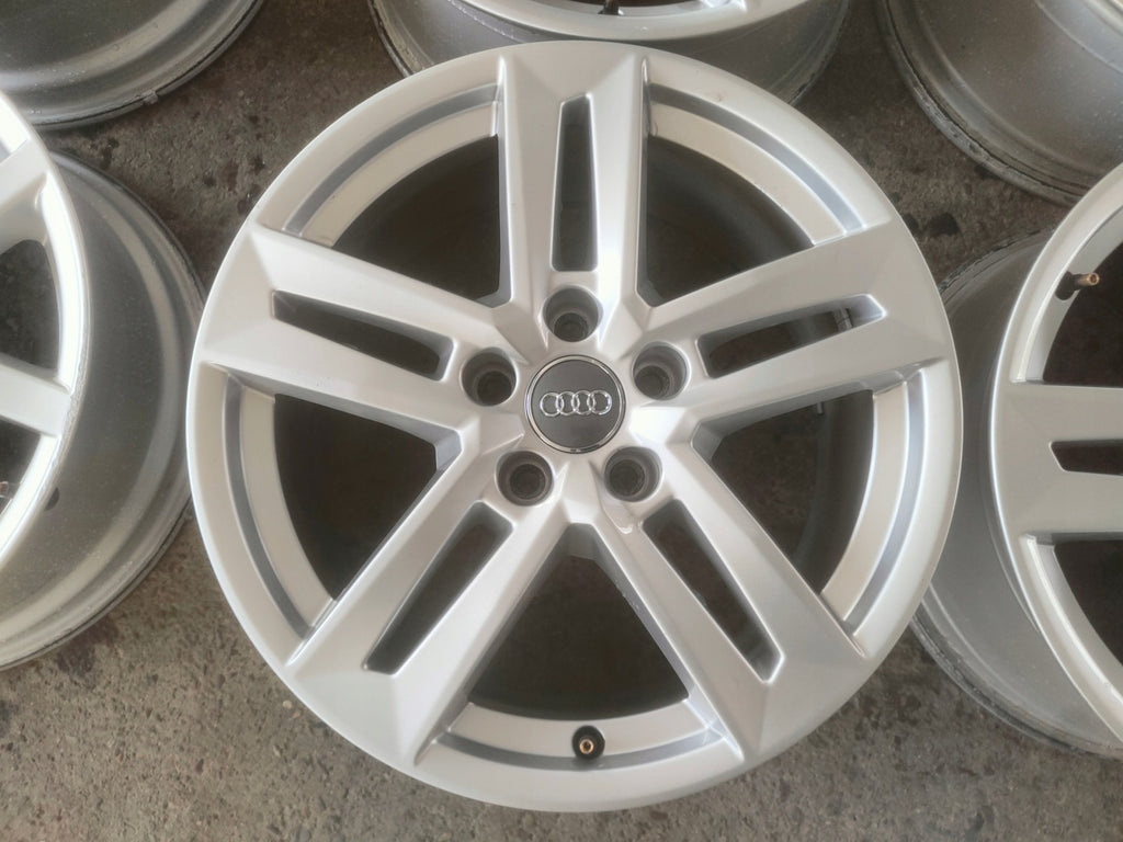 4x Alufelge 17 Zoll 7.0" 5x112 42ET Glanz Silber 8W0601025P Audi A4 B8 Rim Wheel FEL6991222035qt