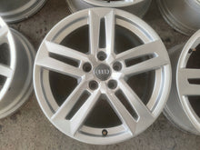 Load image into Gallery viewer, 4x Alufelge 17 Zoll 7.0" 5x112 42ET Glanz Silber 8W0601025P Audi A4 B8 Rim Wheel FEL6991222035qt