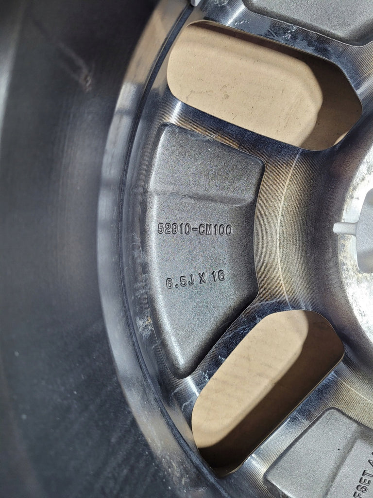 1x Alufelge 16 Zoll 6.5" 5x114.3 44ET 52910-CM100 Hyundai Kona Niro Rim Wheel FEL2932156050af