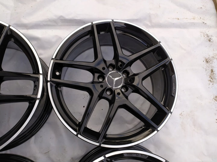 4x Alufelge 19 Zoll 9.0" 5x112 20ET A2534013100 Mercedes-Benz Glc Rim Wheel FEL4968635082nm