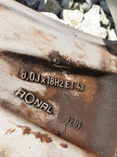 Load image into Gallery viewer, 1x Alufelge 18 Zoll 8.0" 5x112 43ET Glanz Silber 8E0601025AK Audi A6 C6 A4 B7 B6 FEL1959679939jc