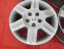 Laden Sie das Bild in den Galerie-Viewer, 4x Alufelge 16 Zoll 6.0" 5x114.3 50ET Schwarz Honda Crv Ii Rim Wheel FEL2709445409sw
