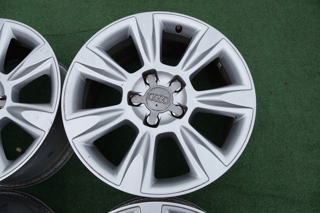 4x Alufelge 17 Zoll 8.0" 5x112 26ET Glanz Silber 8K0601025BL Audi A4 B8 FEL5298625865te