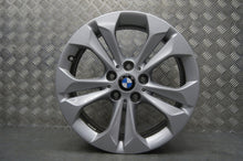 Load image into Gallery viewer, 1x Alufelge 17 Zoll 7.5" 5x112 52ET Glanz Silber 6856065 BMW X1 F48 Rim Wheel FEL6954074435mt