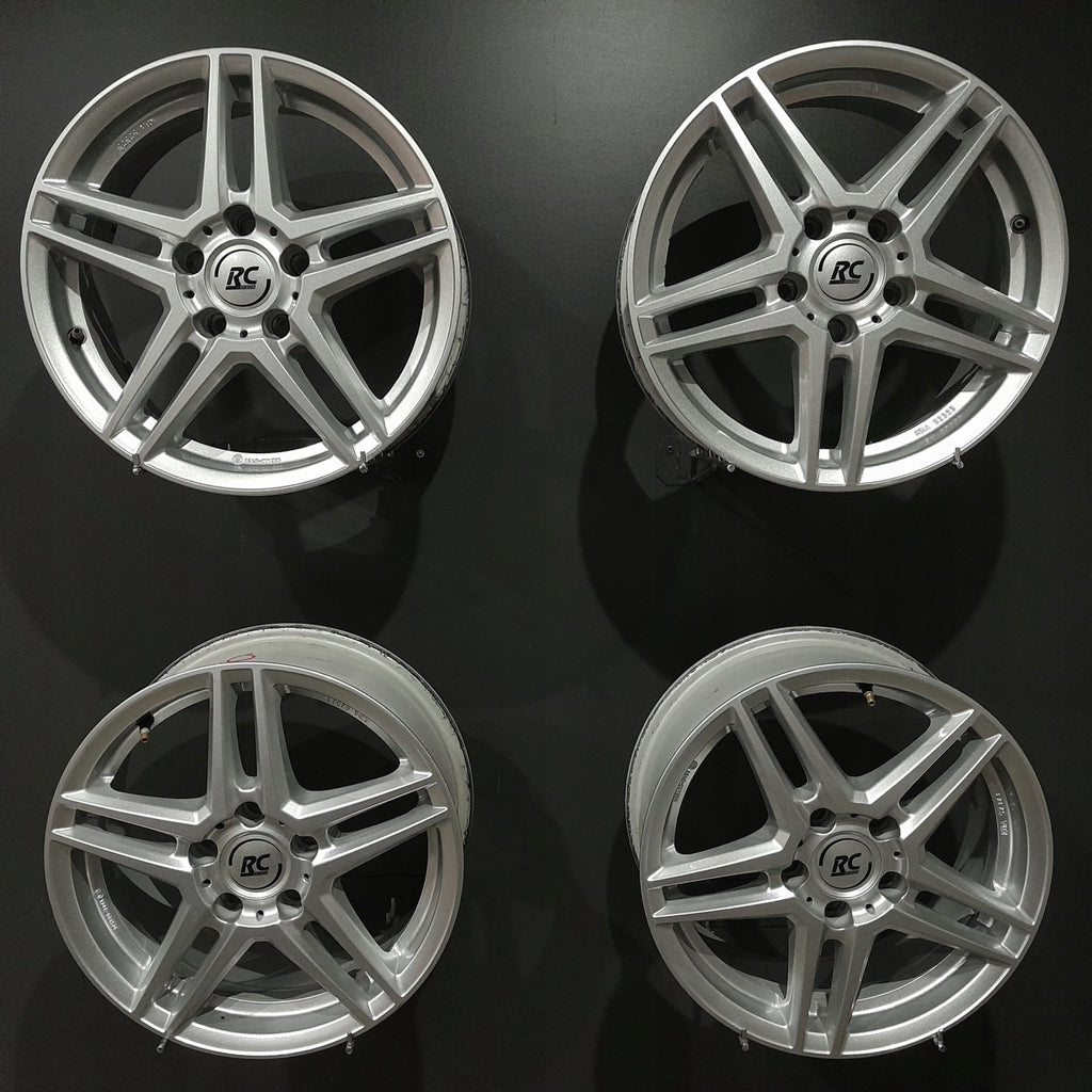 4x Alufelge 16 Zoll 6.5" 5x112 44ET RCD17-656 Skoda Octavia II Golf Vii FEL2405859949kl
