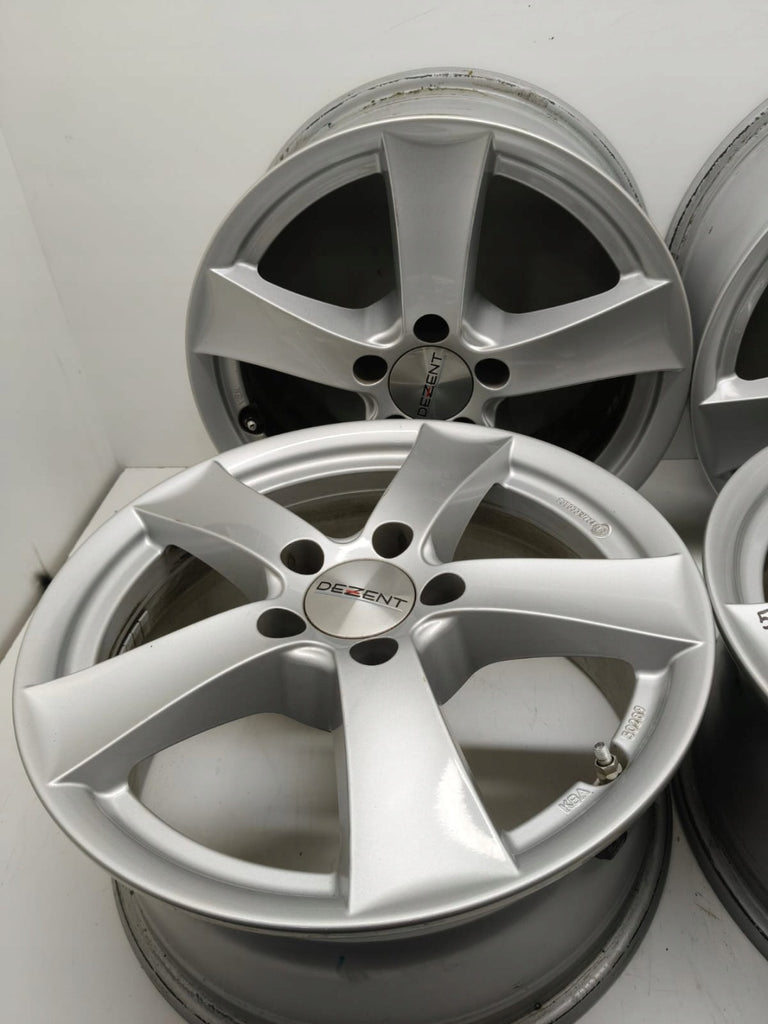 4x Alufelge 16 Zoll 7.0" 5x112 48ET Glanz Silber TS8987 Skoda I Rim Wheel FEL6532415419gz