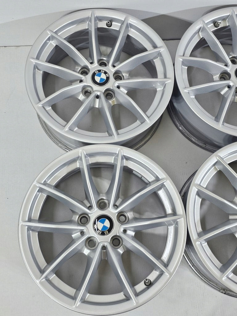 4x Alufelge 16 Zoll 6.5" 5x112 22ET Glanz Silber 6876921 BMW Rim Wheel FEL5155842191ic