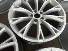 Load image into Gallery viewer, 1x Alufelge 19 Zoll 9.0" 5x112 33ET Glanz Silber 4H0601025G Audi Rim Wheel FEL7492851968ij
