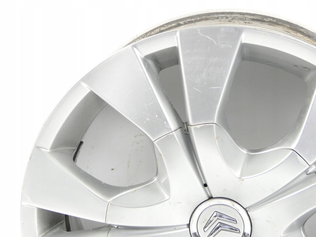 1x Alufelge 17 Zoll 6.5" 4x108 26ET Silber 9654386380 Citroën C4 Picasso I FEL6507193364zc