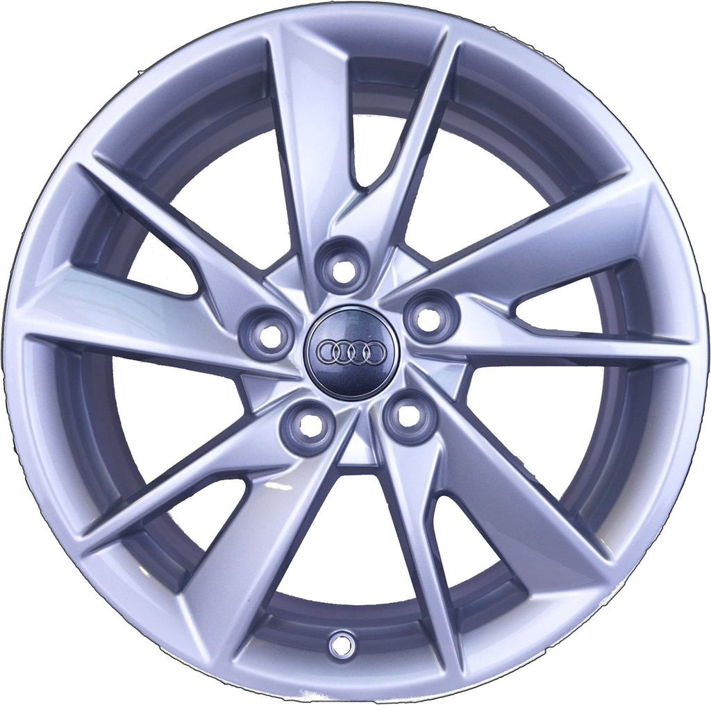 1x Alufelge 16 Zoll 7.0" 5x112 35ET Glanz Silber 8W0601025B Audi A4 B9 Rim Wheel