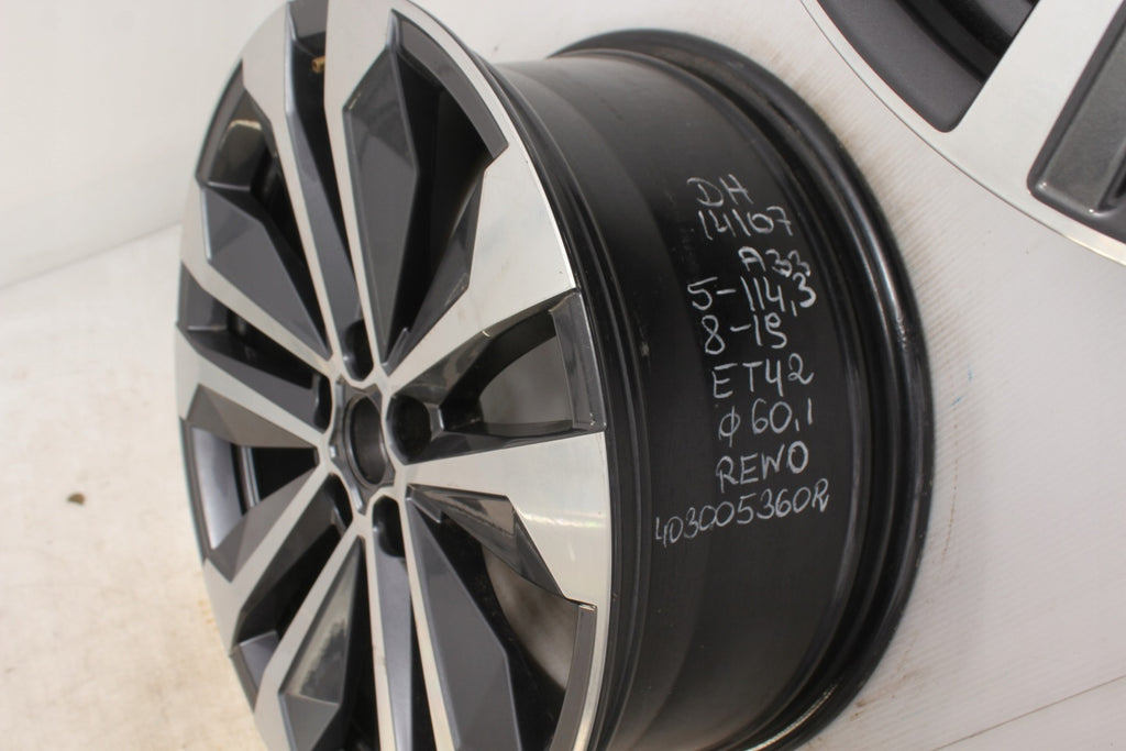 1x Alufelge 19 Zoll 8.0" 5x114.3 403005360R Renault Rim Wheel FEL6729437842ao