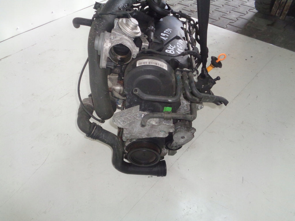 Motor Skoda VW BKC 1.9 TDI 105PS 77kW 186TKm Diesel Engine Komplett