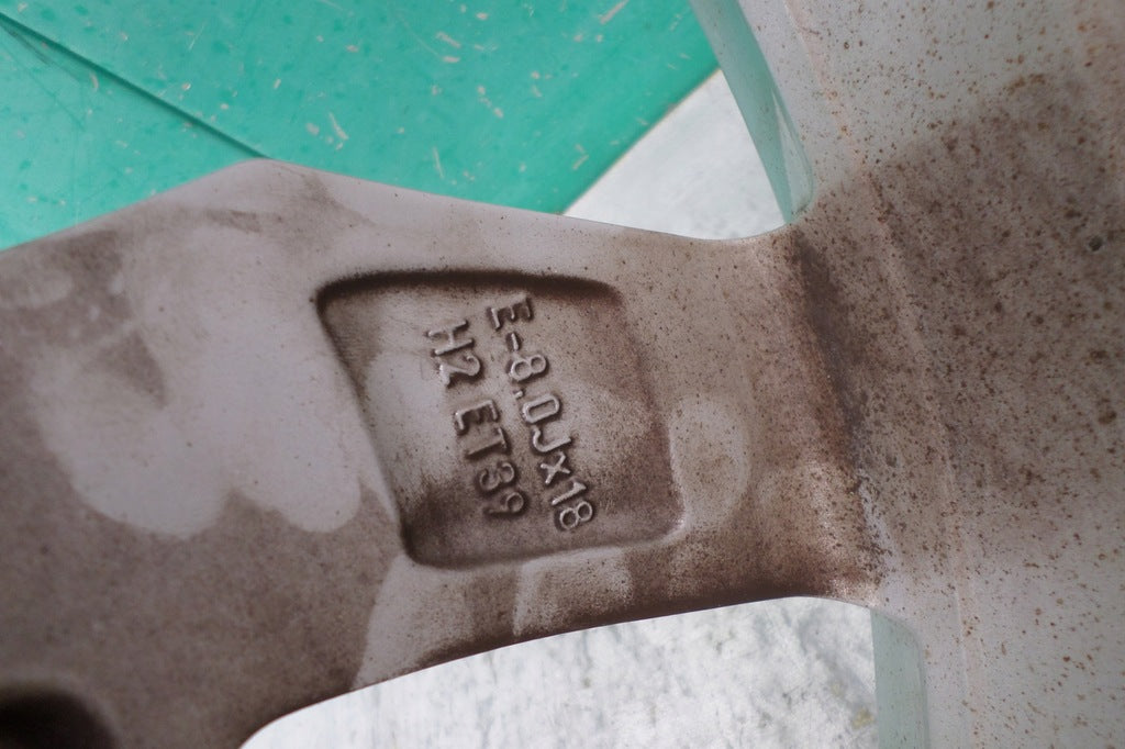 1x Alufelge 18 Zoll 8.0" 5x112 39ET Glanz Silber 80A601025 Audi Q5 Rim Wheel FEL1326801084ws