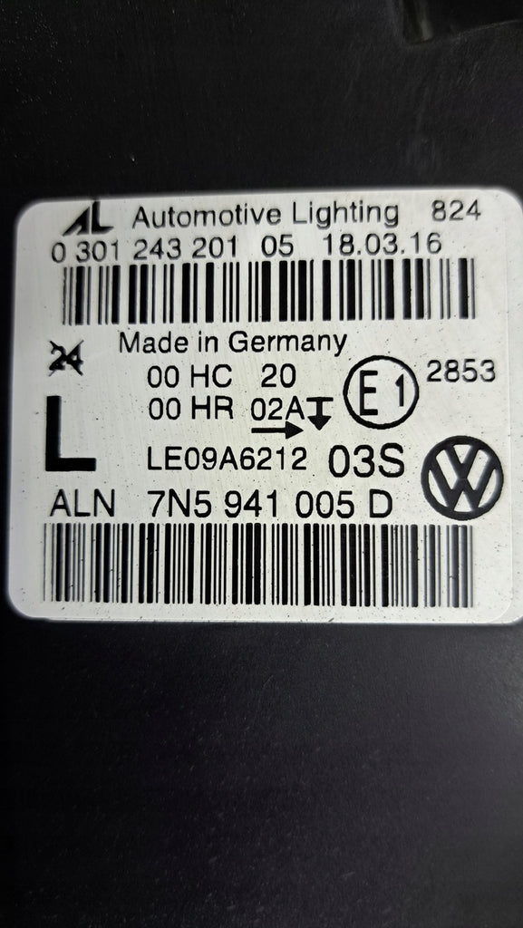 Frontscheinwerfer Seat Alhambra 7N5941005D LED Links Scheinwerfer Headlight