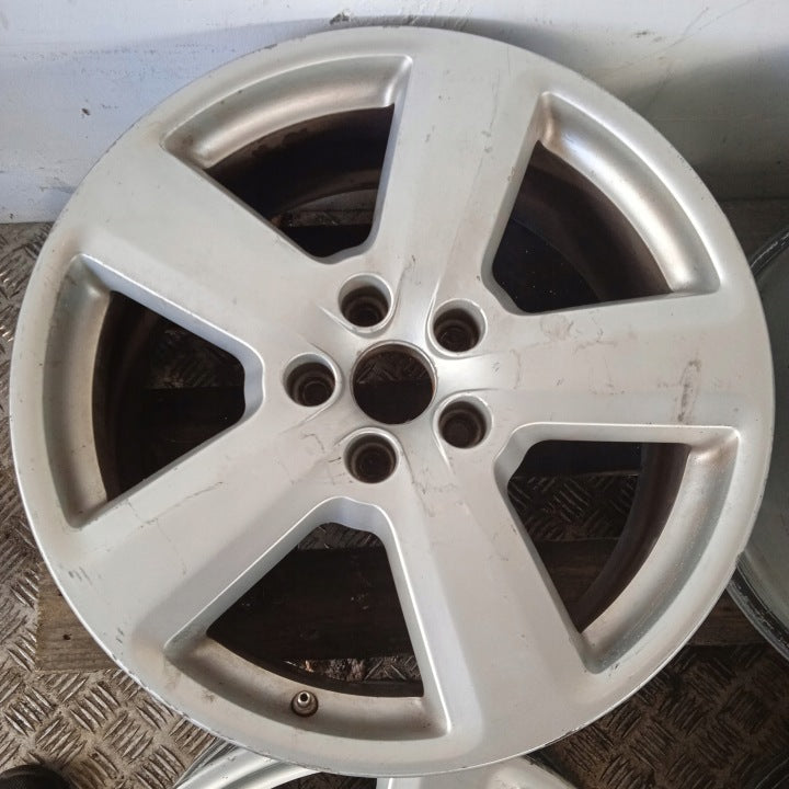 4x Alufelge 18 Zoll 8.0" 5x112 43ET Glanz Silber 8E0601025AD Audi Rim Wheel FEL5920472954ab
