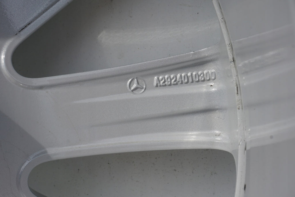 1x Alufelge 20 Zoll 8.5" 5x112 29ET Glanz Silber A2924010300 Mercedes-Benz