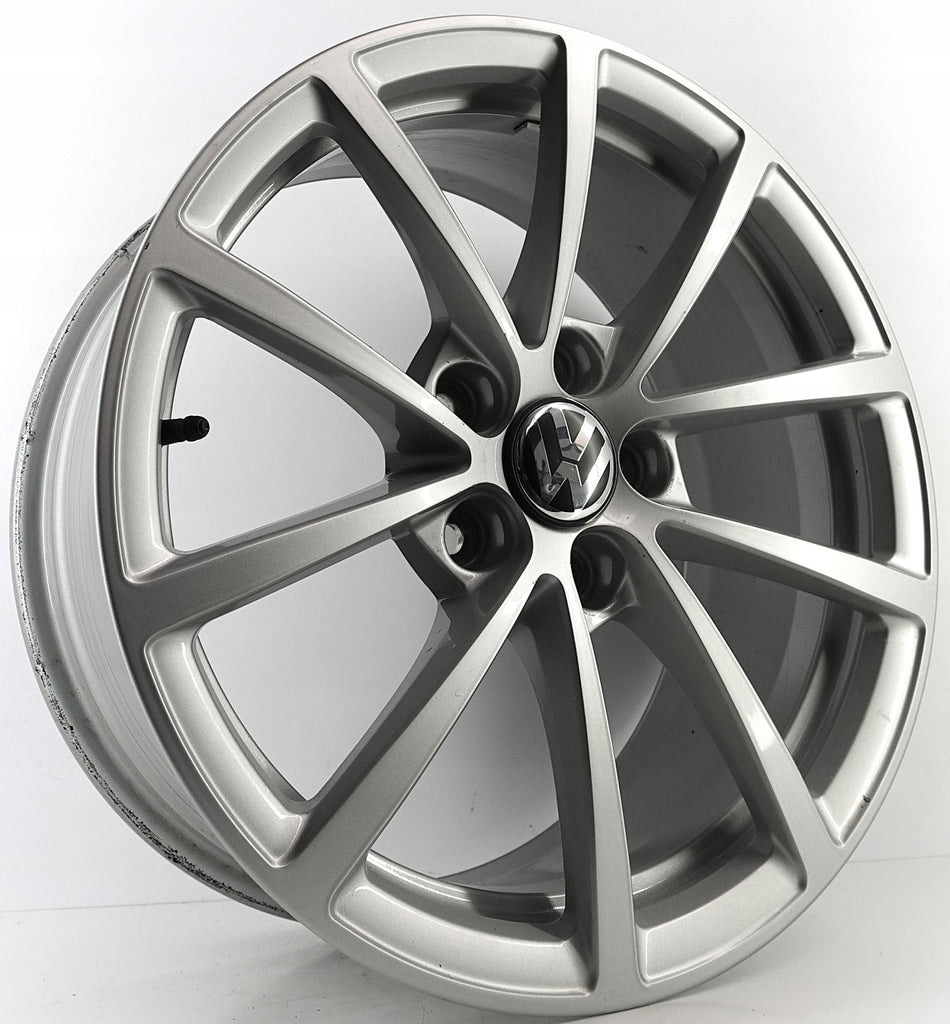 4x Alufelge 17 Zoll 7.5" 5x112 36ET Glanz Silber 4K0601025 Audi I Rim Wheel FEL9239565131rz