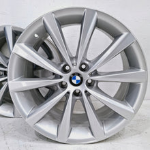 Laden Sie das Bild in den Galerie-Viewer, 4x Alufelge 18 Zoll 8.0" 5x112 35ET Glanz Silber 6867338 BMW Rim Wheel FEL1963199090up