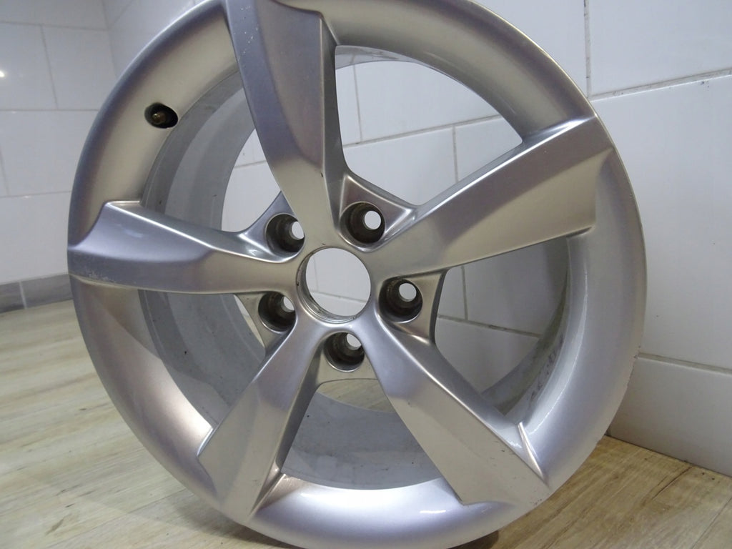 1x Alufelge 16 Zoll 7.5" 5x112 37ET Glanz Silber 4G0071496 Audi Rim Wheel