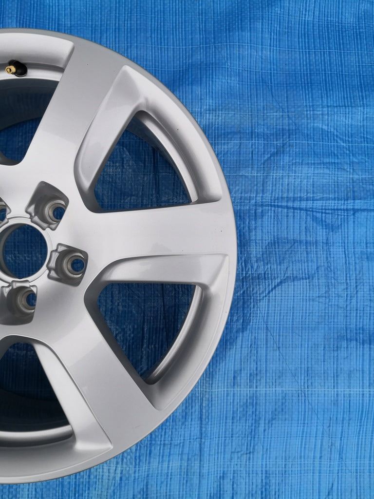 1x Alufelge 17 Zoll 7.0" 5x112 25ET Silber 4G8601025H Audi C7 Rim Wheel FEL3683661429vm