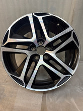 Load image into Gallery viewer, 1x Alufelge 18 Zoll 8.0" 5x108 48ET Glanz Schwarz 9677989877 Peugeot 308 Ii FEL5651827434pv