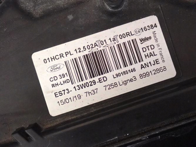 Frontscheinwerfer Ford Mondeo ES73-13W029-ED LED Rechts Scheinwerfer Headlight SCH8771319117py
