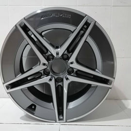 1x Alufelge 18 Zoll 58ET Glanz Schwarz A2064016600 Mercedes-Benz W206 Rim Wheel FEL8581814225yo