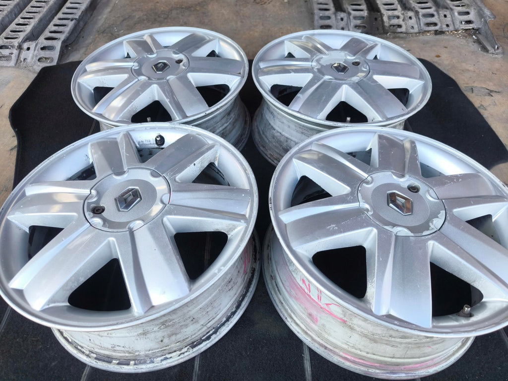4x Alufelge 16 Zoll 6.5" 4x100 49ET 8200310797 Dacia Logan Clio I Megane FEL9528476659yp